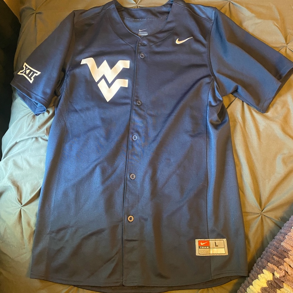WVU baseball jersey